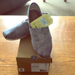 Classic Slate Blue Washed Twill Toms